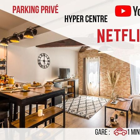 Parking Prive - Spacieux T2 En Hyper Centre Agen Ngoại thất bức ảnh